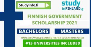Finland Government Scholarship Fully Funded 2021