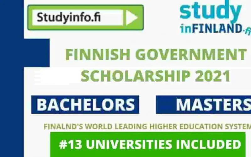 Finland Government Scholarship Fully Funded 2021