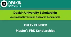 Deakin University Scholarship in Australia 2022 | Fully Funded